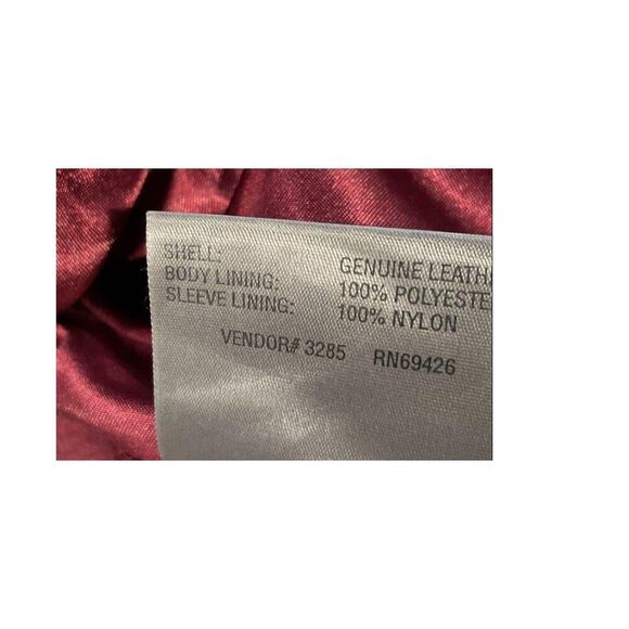 Wilsons Leather Maxima Belted Jacket Women’s M Real Soft Leather Y2K - Picture 3 of 4